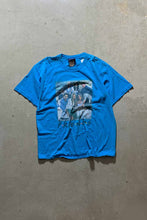 画像をギャラリービューアに読み込む, MADE IN USA 90&#39;S FRIENDS PRINT MOVIE T-SHIRT/ BLUE [SIZE: XL USED]
