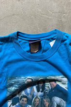画像をギャラリービューアに読み込む, MADE IN USA 90&#39;S FRIENDS PRINT MOVIE T-SHIRT/ BLUE [SIZE: XL USED]
