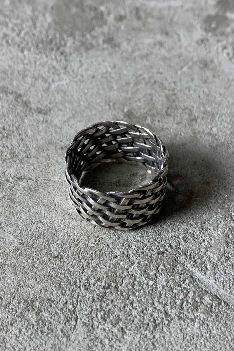 925 SILVER RING [SIZE: 16号相当 USED]