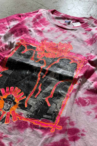 MADE IN USA 89'S PRINT TIE DYE T-SHIRT/ MULTI [SIZE: M USED]