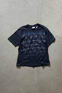 BROCKUM 89'S ROLLING STONES THE NORTH AMERICAN TOUR BAND T-SHIRT / BLACK [SIZE: L  DEADSTOCK/NOS]