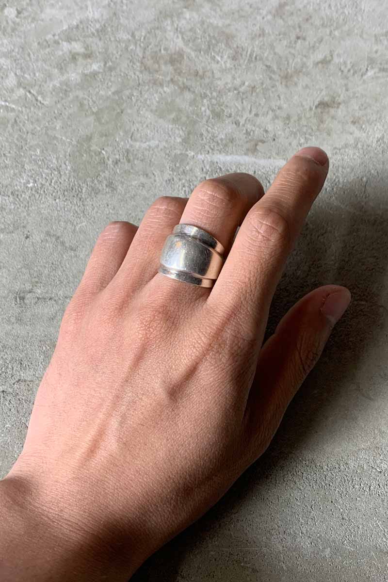 MADE IN MEXICO 925 SILVER RING [SIZE: 15.5号相当 USED]