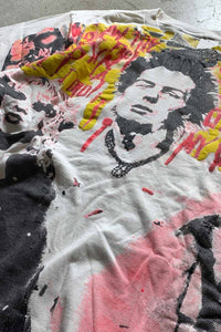 90'S SID&NANCY ALL PRINT MOVIE BAND T-SHIRT / WHITE [SIZE: XL USED]