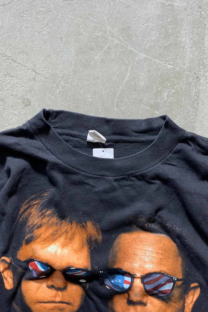 MADE IN USA 94'S ELTON JOHN TOUR BAND T-SHIRT / BLACK [SIZE: XL DEADSTOCK/NOS]