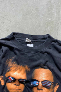 MADE IN USA 94'S ELTON JOHN TOUR BAND T-SHIRT / BLACK [SIZE: XL DEADSTOCK/NOS]