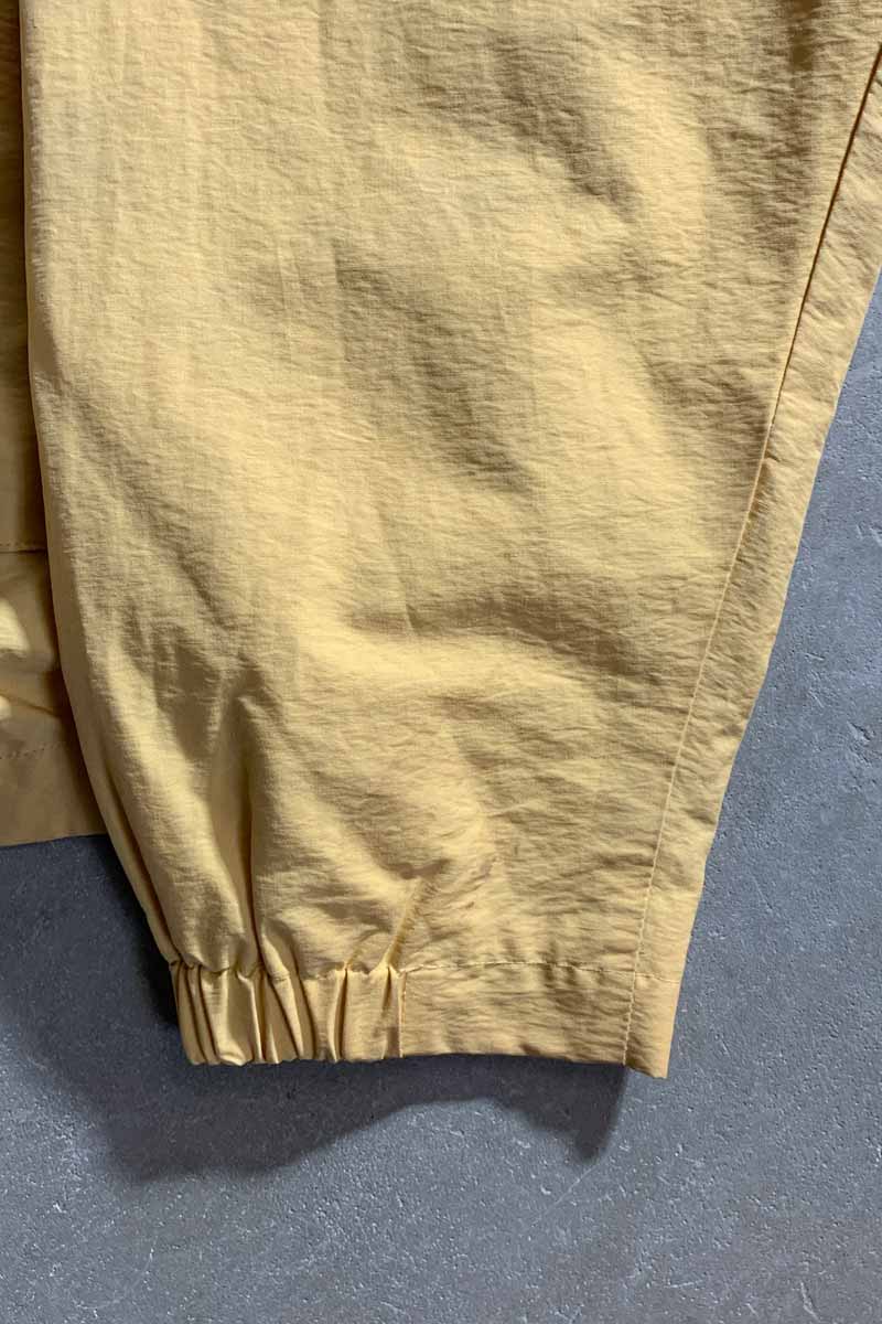 90'S NYLON SAILING JACKET / YELLOW [SIZE: L USED]