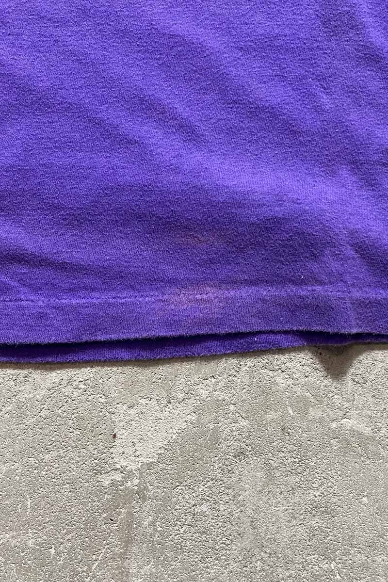 MADE IN USA 90'S S/S HARD ROCK SAN FRANCISCO PRINT T-SHIRT / PURPLE [SIZE: L USED]