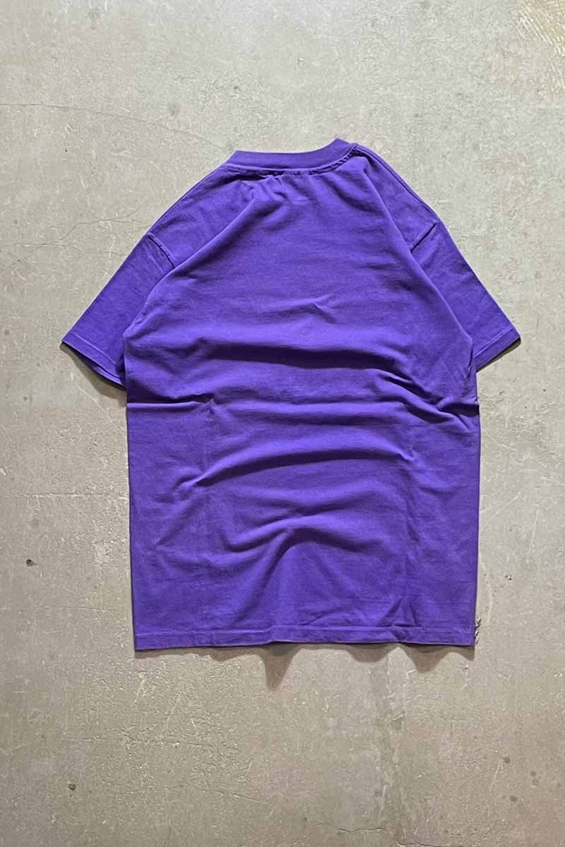 MADE IN USA 90'S S/S HARD ROCK SAN FRANCISCO PRINT T-SHIRT / PURPLE [SIZE: L USED]