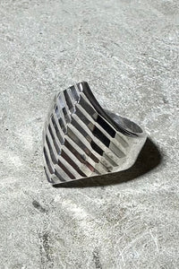 925 SILVER RING / SILVER [SIZE: 15号相当 USED]