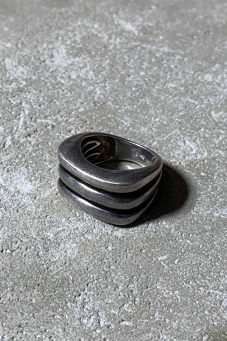 925 SILVER RING [SIZE: 15.5号相当 USED]