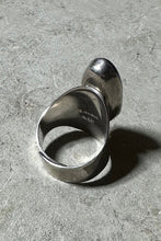 画像をギャラリービューアに読み込む, MADE IN MEXICO 925 SILVER RING W/ONYX / SILVER [SIZE: 18号相当 USED]
