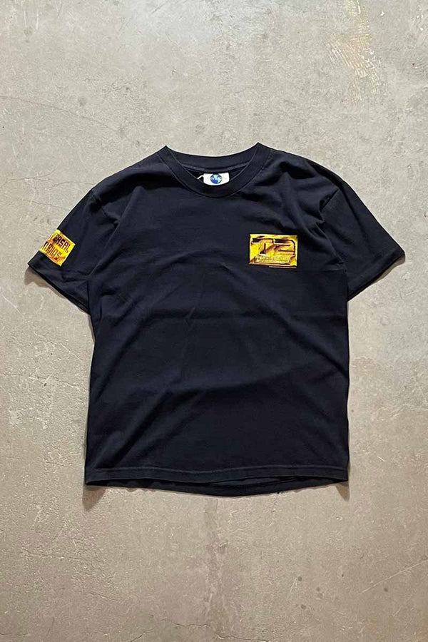 MADE IN USA 90'S TERMINATOR 2 BACK PRINT MOVIE T-SHIRT / BLACK [SIZE: L USED]