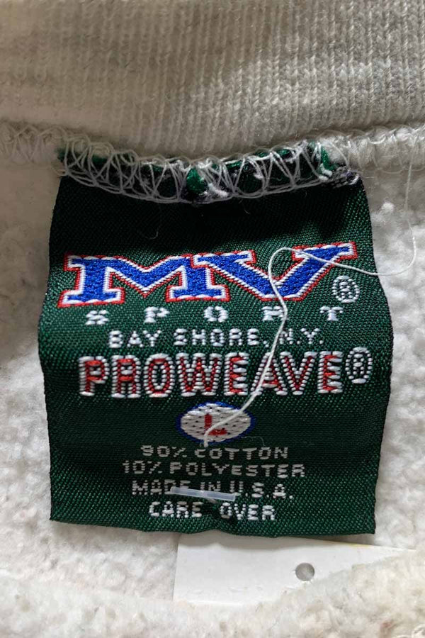 MADE IN USA 90'S NYU REVERSE WEAVE SWEATSHIRT / GRAY [SIZE: L USED]