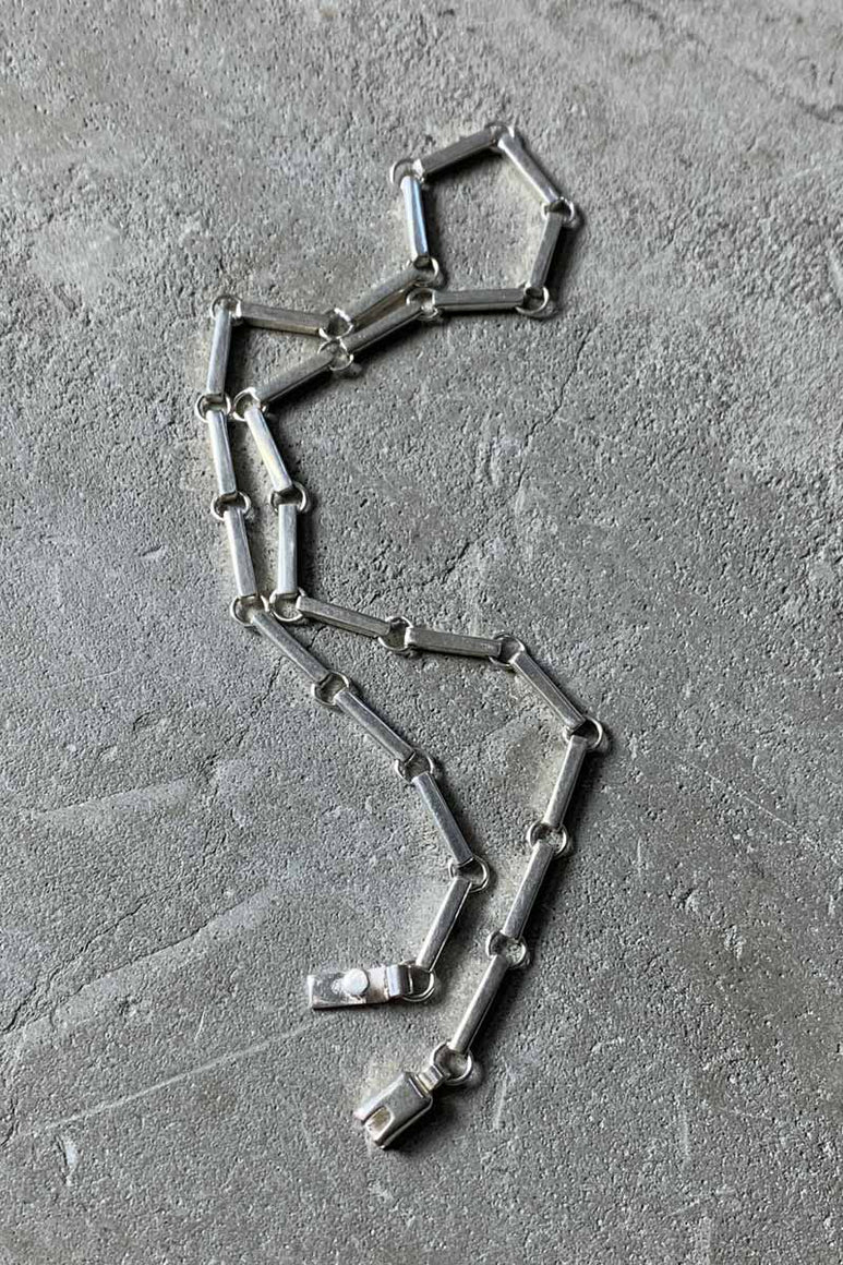 925 SILVER DOUBLE BRACELET / NECKLACE [SIZE: ONE SIZE USED]