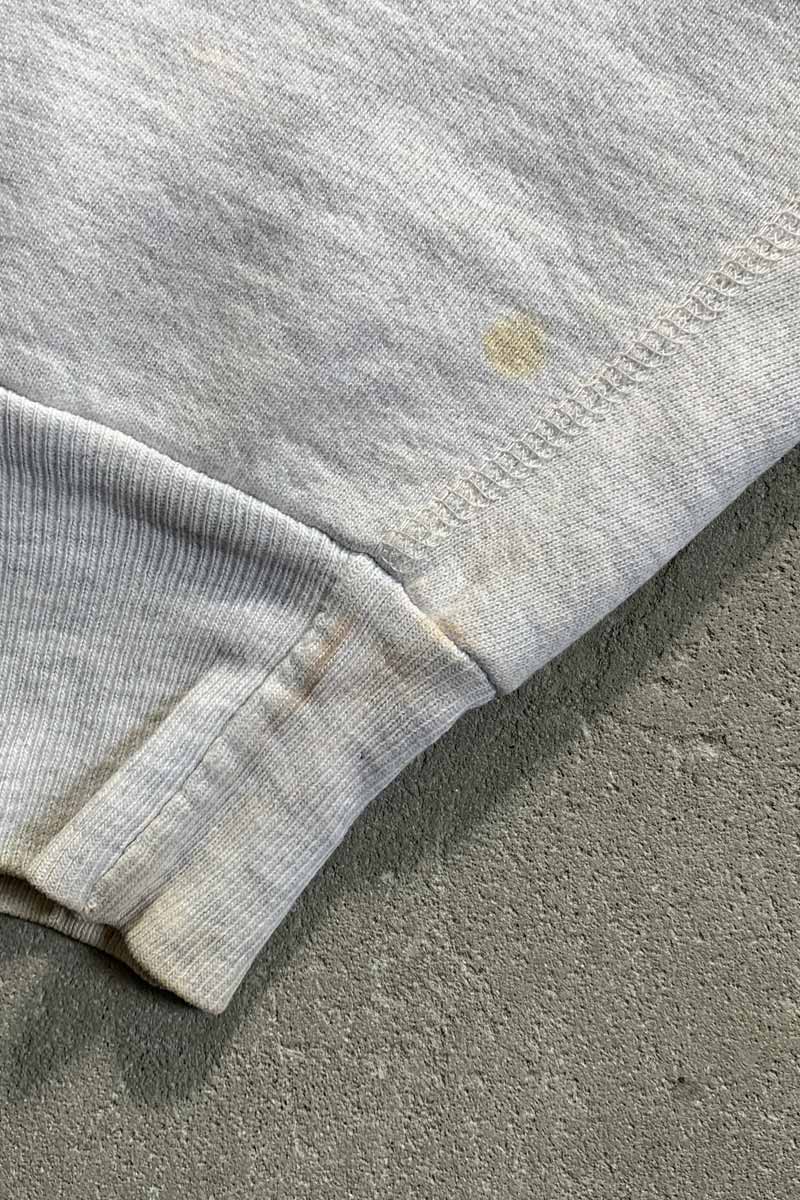 MADE IN USA 90'S NYU REVERSE WEAVE SWEATSHIRT / GRAY [SIZE: L USED]