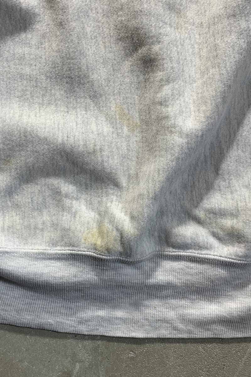 MADE IN USA 90'S NYU REVERSE WEAVE SWEATSHIRT / GRAY [SIZE: L USED]