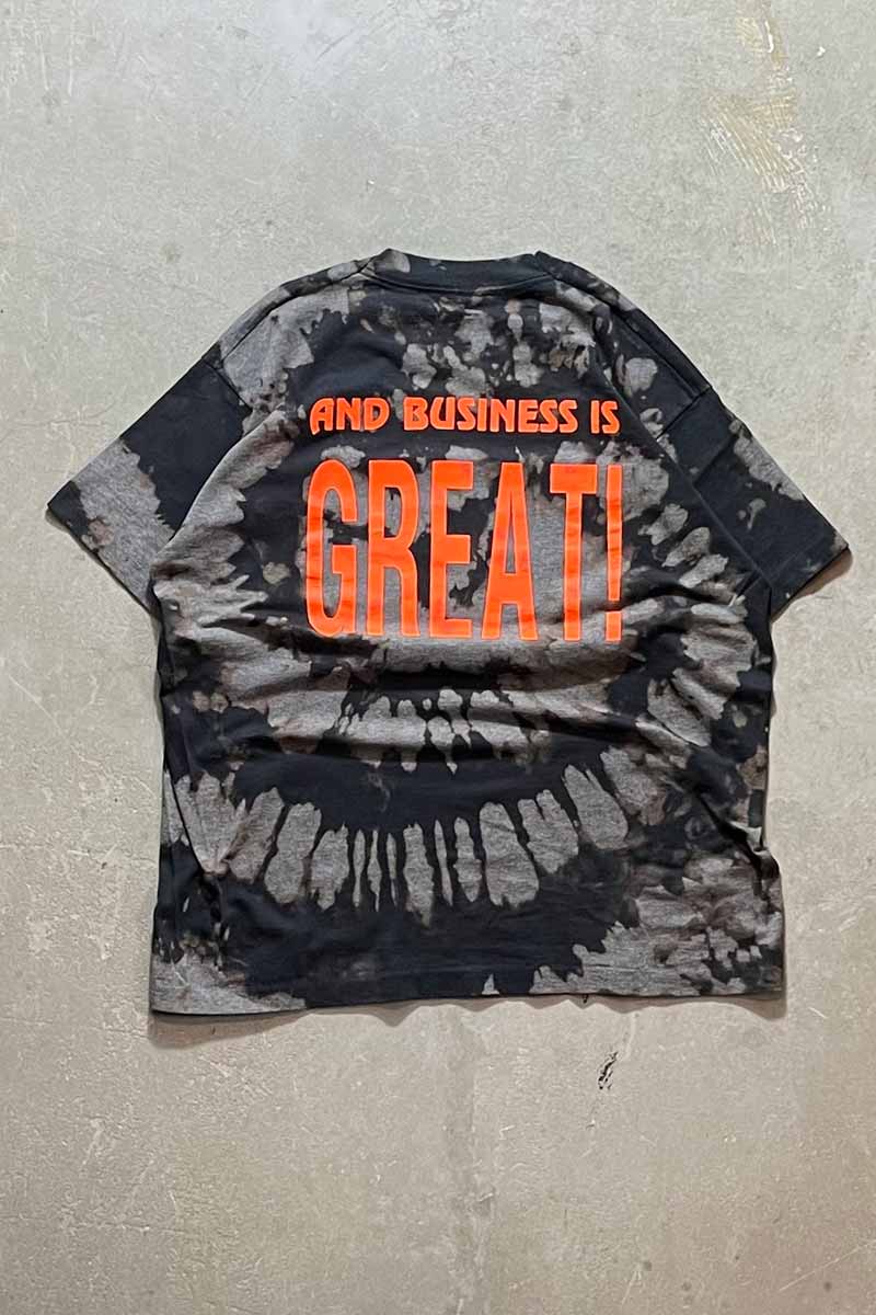 90'S SC SWIMMING TEE SHIRT / BLACK [SIZE: XL USED]