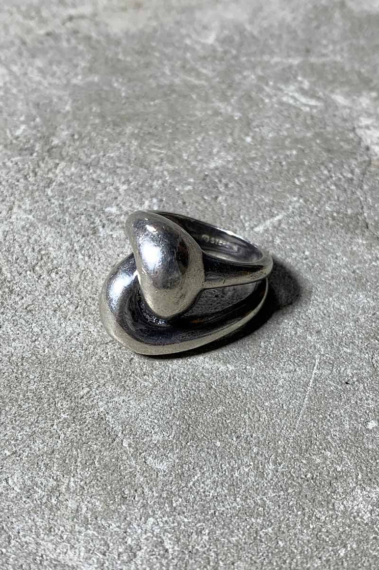 STERLING SILVER RING [SIZE: 11.5号相当 USED]