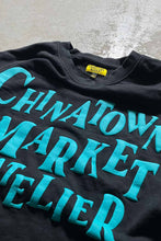 画像をギャラリービューアに読み込む, LOGO FORM PRINT SWEATSHIRT  / BLACK [SIZE: L USED]
