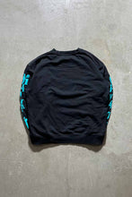 画像をギャラリービューアに読み込む, LOGO FORM PRINT SWEATSHIRT  / BLACK [SIZE: L USED]
