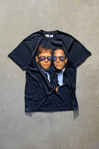 MADE IN USA 94'S ELTON JOHN TOUR BAND T-SHIRT / BLACK [SIZE: L DEADSTOCK/NOS]