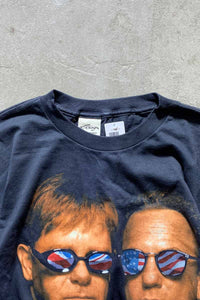 MADE IN USA 94'S ELTON JOHN TOUR BAND T-SHIRT / BLACK [SIZE: L DEADSTOCK/NOS]