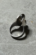 画像をギャラリービューアに読み込む, 925 SILVER RING W/TIGER EYE / SILVER [SIZE: 12号相当 USED]
