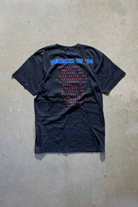 MADE IN USA 94'S ELTON JOHN TOUR BAND T-SHIRT / BLACK [SIZE: L DEADSTOCK/NOS]