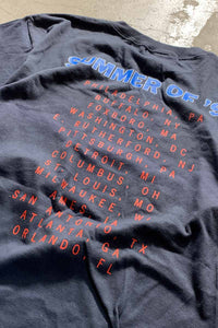 MADE IN USA 94'S ELTON JOHN TOUR BAND T-SHIRT / BLACK [SIZE: L DEADSTOCK/NOS]