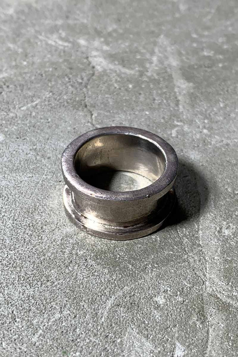 925 SILVER RING [SIZE: 19号相当 USED]