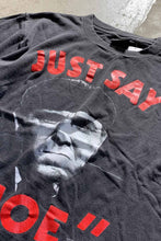 画像をギャラリービューアに読み込む, MADE IN USA 80&#39;S THE THREE STOOGERS JUST SAY MOE PRINT MOVIE T-SHIRT / BLACK [SIZE: L USED]
