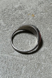 STERLING SILVER RING W/STONES / SILVER [SIZE: 15.5号相当 USED]