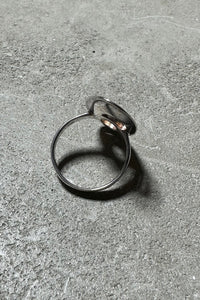 925 SILVER RING / SILVER [SIZE: 15号相当 USED]