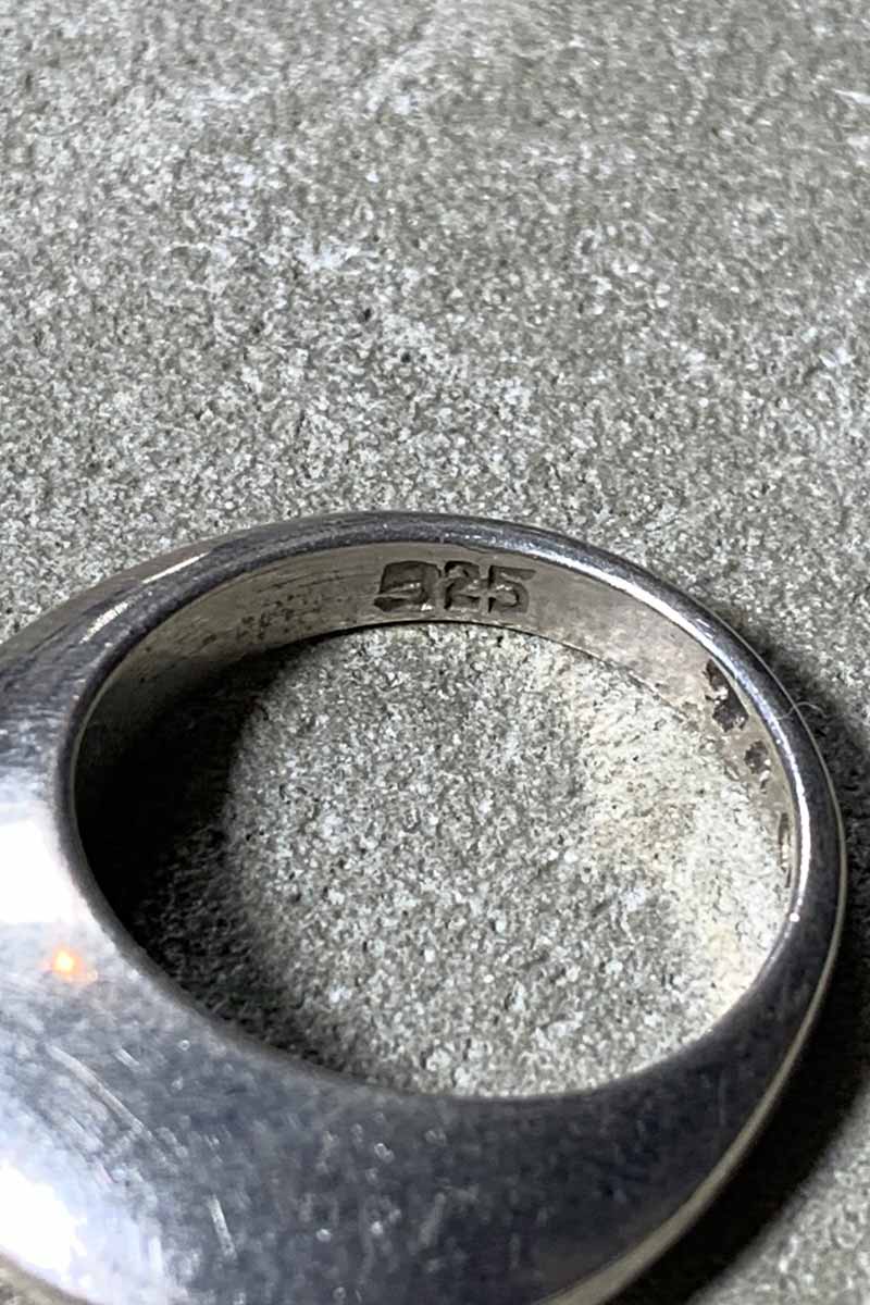 MADE IN MEXICO 925 SILVER RING [SIZE: equivalent to US 7 USED]