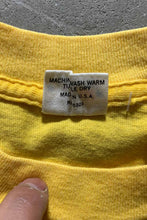 画像をギャラリービューアに読み込む, MADE IN USA 80&#39;S HAPPINESS IS POSITIVE CASH FLOW GRAPHIC T-SHIRT/ YELLOW [SIZE: S USED]
