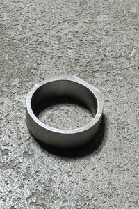 925 SILVER RING W/STONE / SILVER [SIZE: 15号相当 USED]