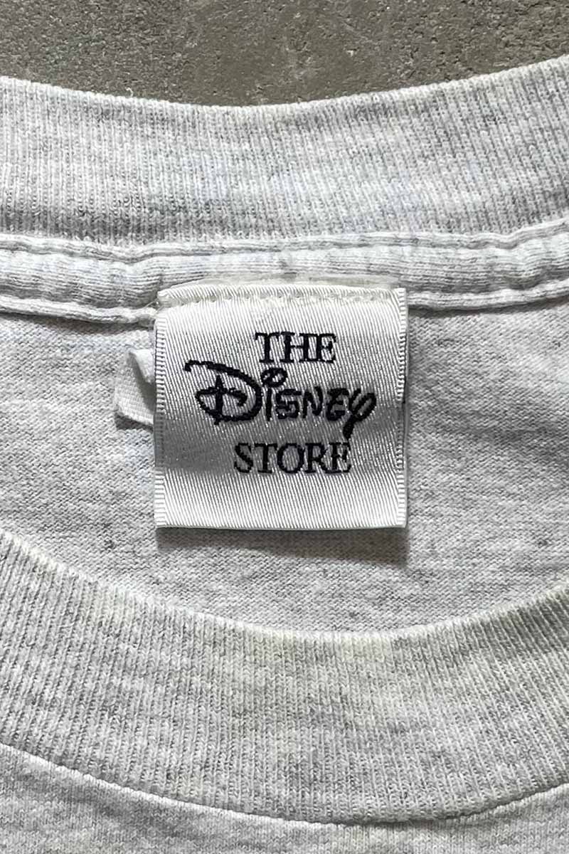 MADE IN USA 90'S MICKEY POCKET T-SHIRT / GREY [SIZE: L USED]