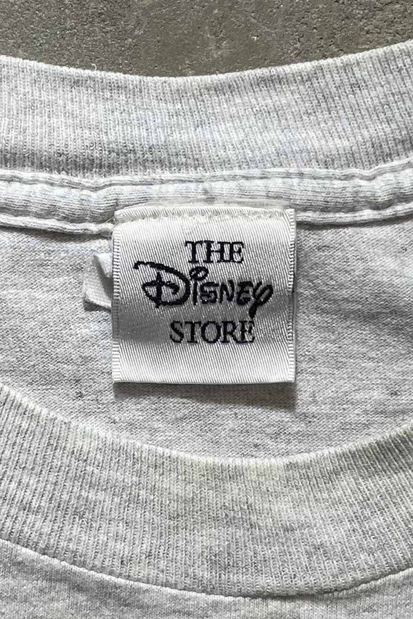 MADE IN USA 90'S MICKEY POCKET T-SHIRT / GREY [SIZE: L USED]