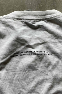 90'S CHARLES.R.MACKINTOSH PRINT ART T-SHIRT/ WHITE [SIZE: L USED]