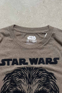 S/S CHEWBACCA T-SHIRT / BROWN/BLACK [SIZE: XL USED]