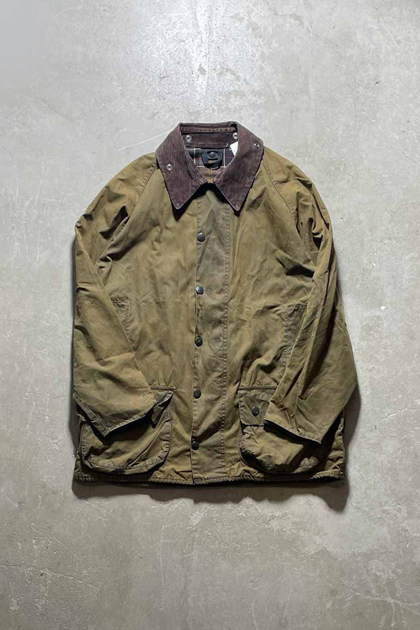 MADE IN ENGLAND OIL OUT CLASSIC BEAUFORT / OLIVE [SIZE: M USED]