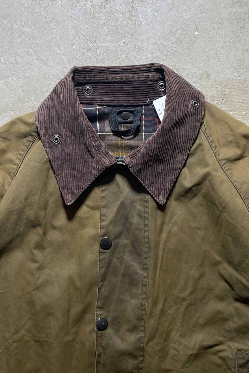 MADE IN ENGLAND OIL OUT CLASSIC BEAUFORT / OLIVE [SIZE: M USED]