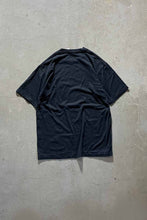 画像をギャラリービューアに読み込む, MADE IN USA 80&#39;S WOLF PRINT ANIMAL T-SHIRT / BLACK [SIZE: L USED]
