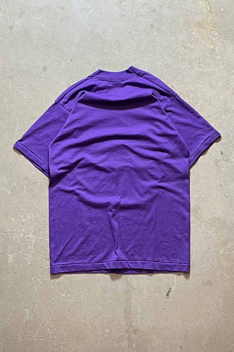 S/S IT'S A DOG PRINT T-SHIRT / PURPLE [SIZE: M USED]