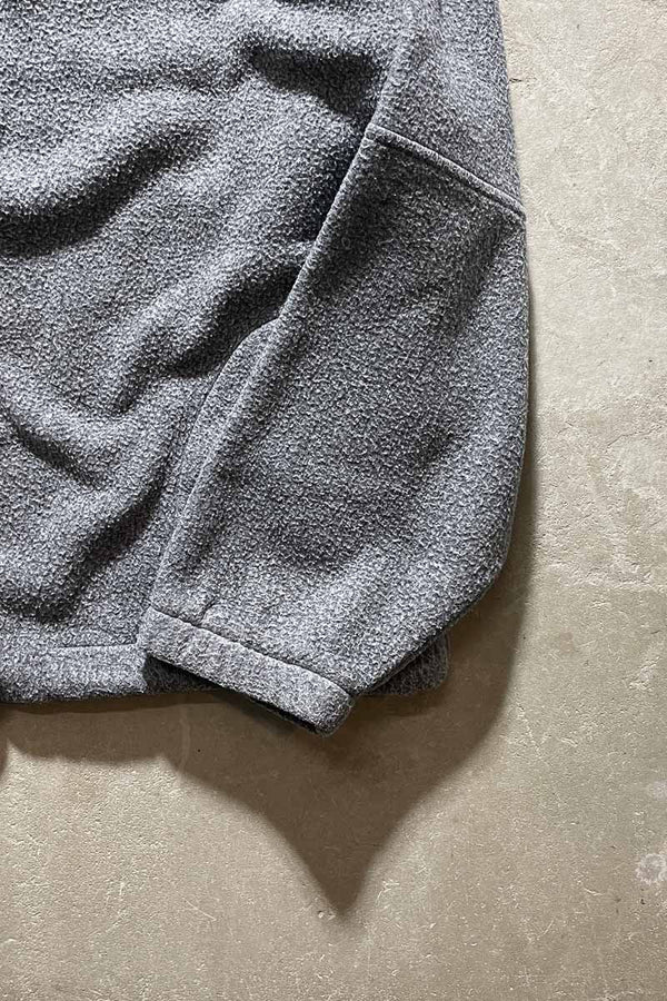90'S HALF-ZIP FLEECE JACKET/ GRAY [SIZE: L USED]