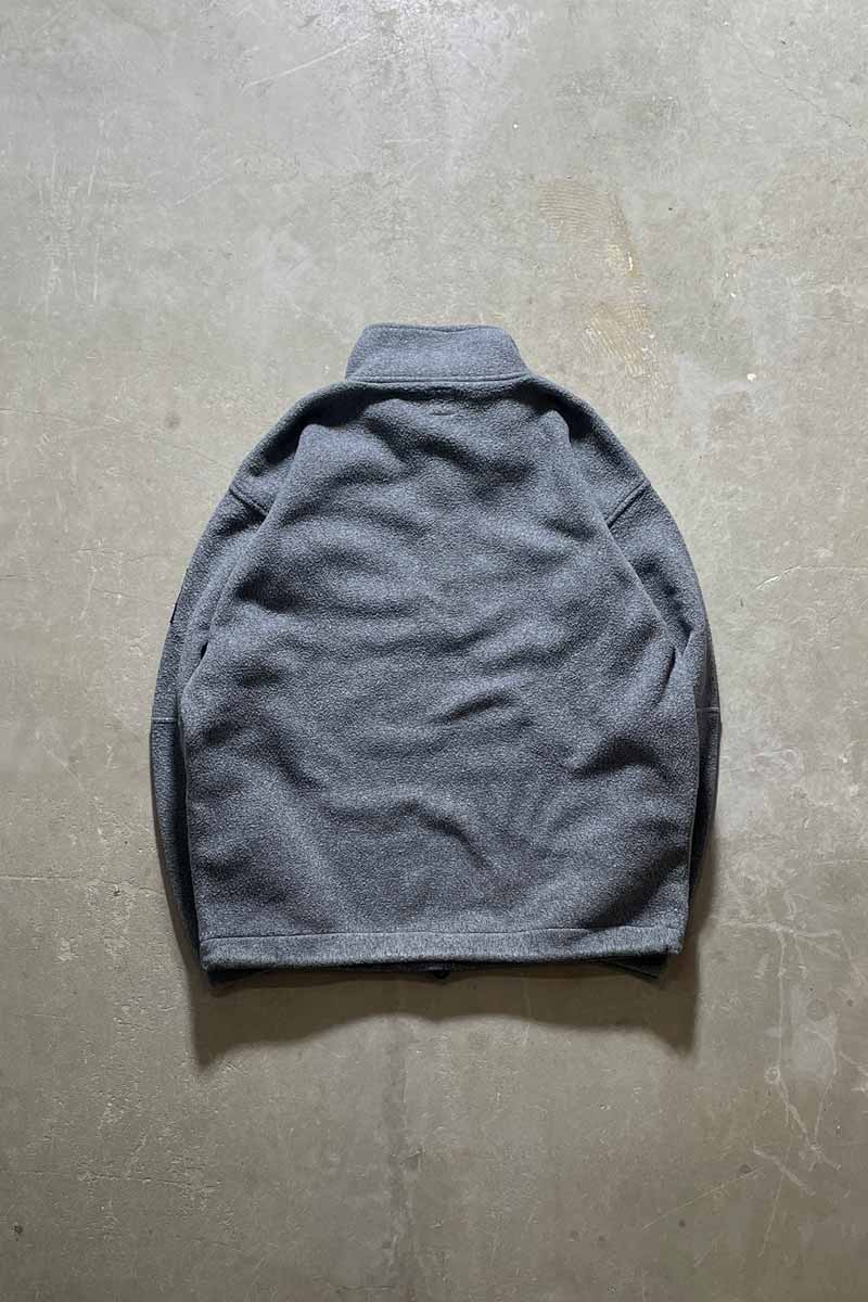 90'S HALF-ZIP FLEECE JACKET/ GRAY [SIZE: L USED]
