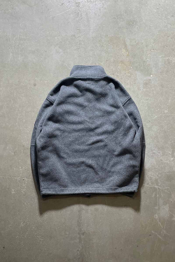 90'S HALF-ZIP FLEECE JACKET/ GRAY [SIZE: L USED]