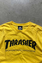 画像をギャラリービューアに読み込む, S/S LOGO PRINT T-SHIRT / YELLOW [SIZE: L USED]
