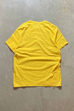 画像をギャラリービューアに読み込む, S/S LOGO PRINT T-SHIRT / YELLOW [SIZE: L USED]
