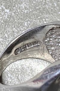 STERLING SILVER RING [SIZE: 9.5号相当 USED]